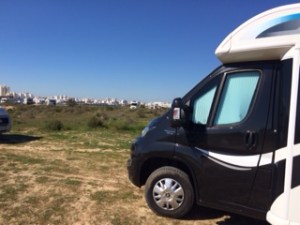 Boris Parked up at Ferragudo