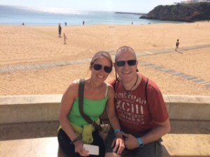 Beautiful beaches surround Albufeira